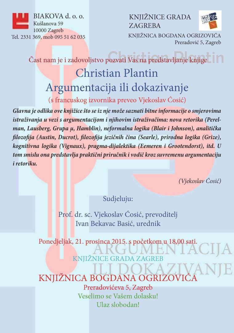 pozivnica argumentacija