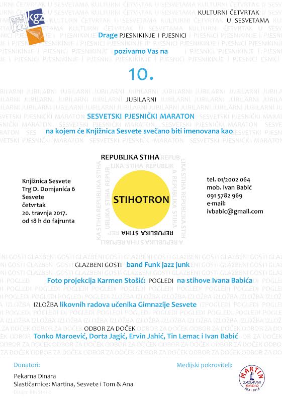 10. maraton - plakat